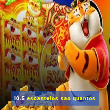 10.5 escanteios sao quantos